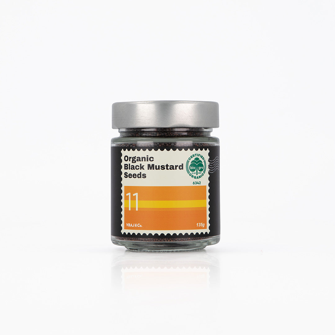 Organic Black Mustard Seeds 135g