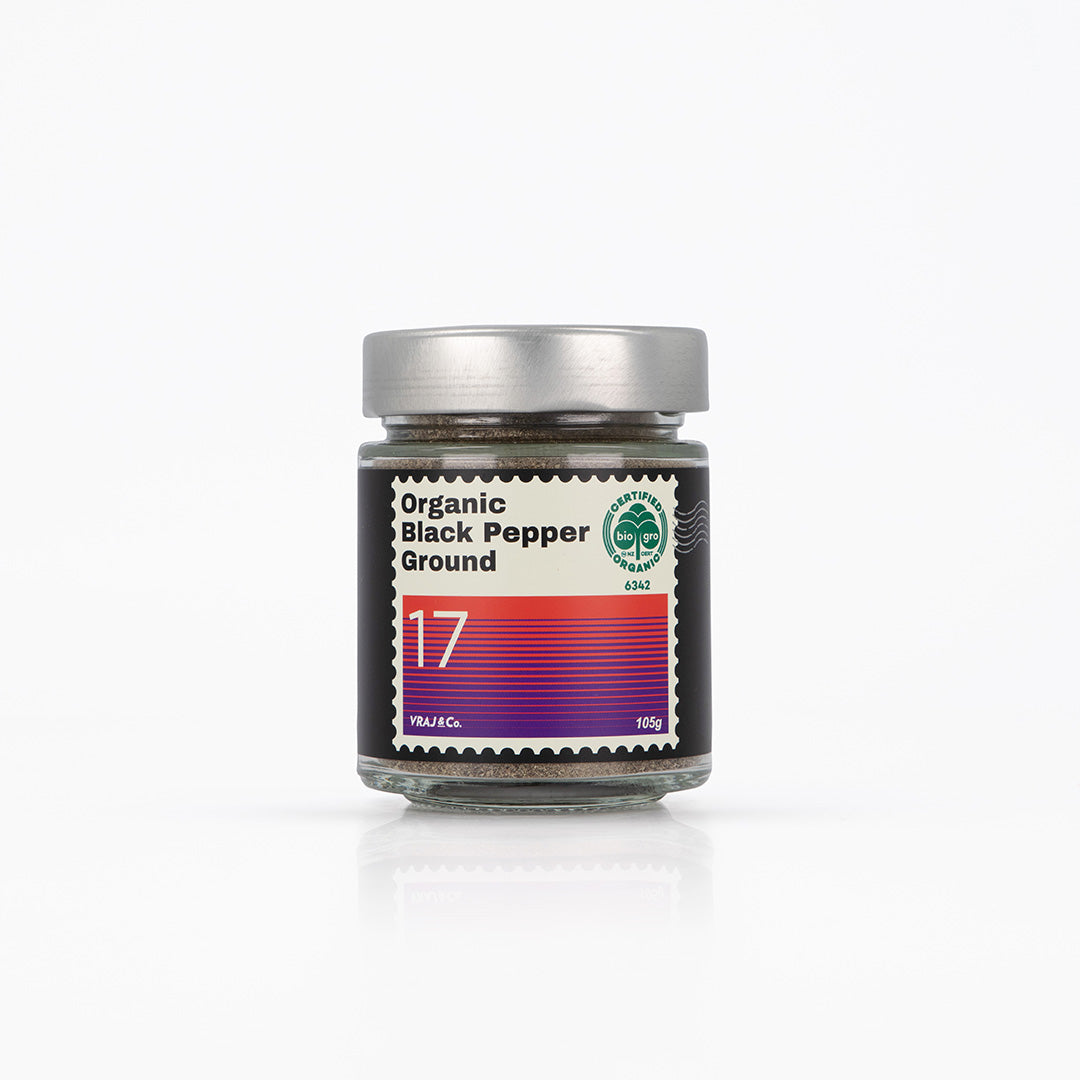 Organic Black Pepper Ground 105g