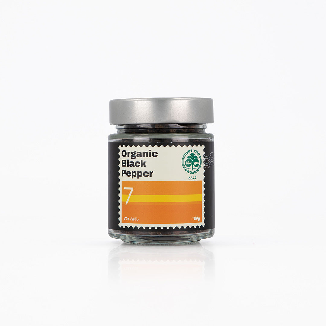 Organic Black Pepper 100g